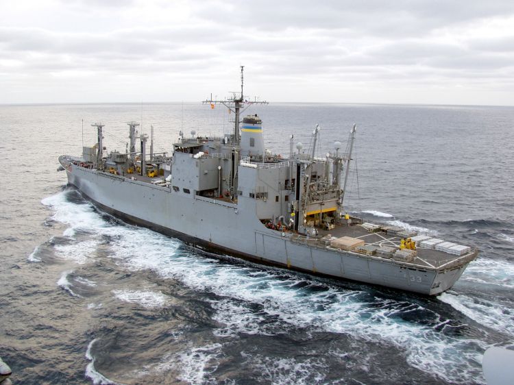 Image: Kilauea-class ammunition ship USNS Shasta (T-AE 33)